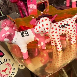 RARE VS PINK CANADA DOGS